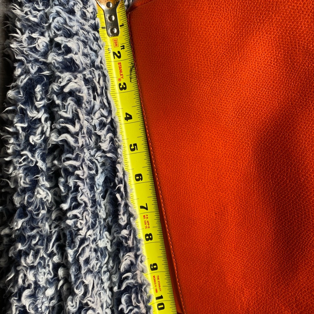 Orange coach tote - Picture 9 of 11